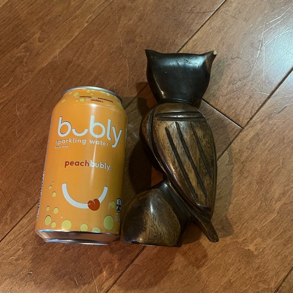 Vintage ironwood owl - Picture 4 of 7